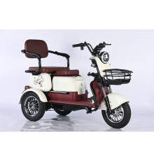 Трицикл электрический EV3 Pro 1000W 60V 20Ah с корзиной