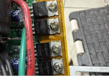 замена mosfet контроллера электросамоката